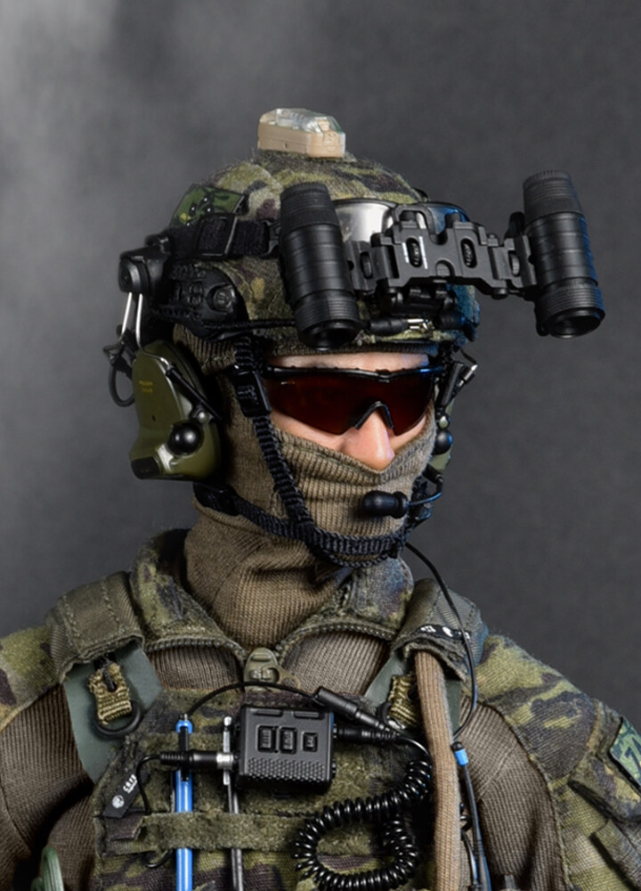 SS-143 SOLDIER STORY 1/6中国香港SDU突击步枪手珍藏版可动人偶